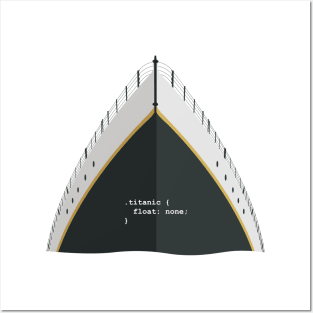 Titanic CSS Values Posters and Art